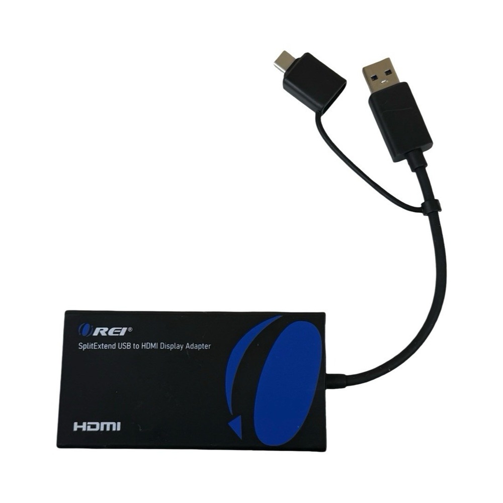 OREI SplitExtend® USB to HDMI Dual Display Adapter-USBC2HDMI2